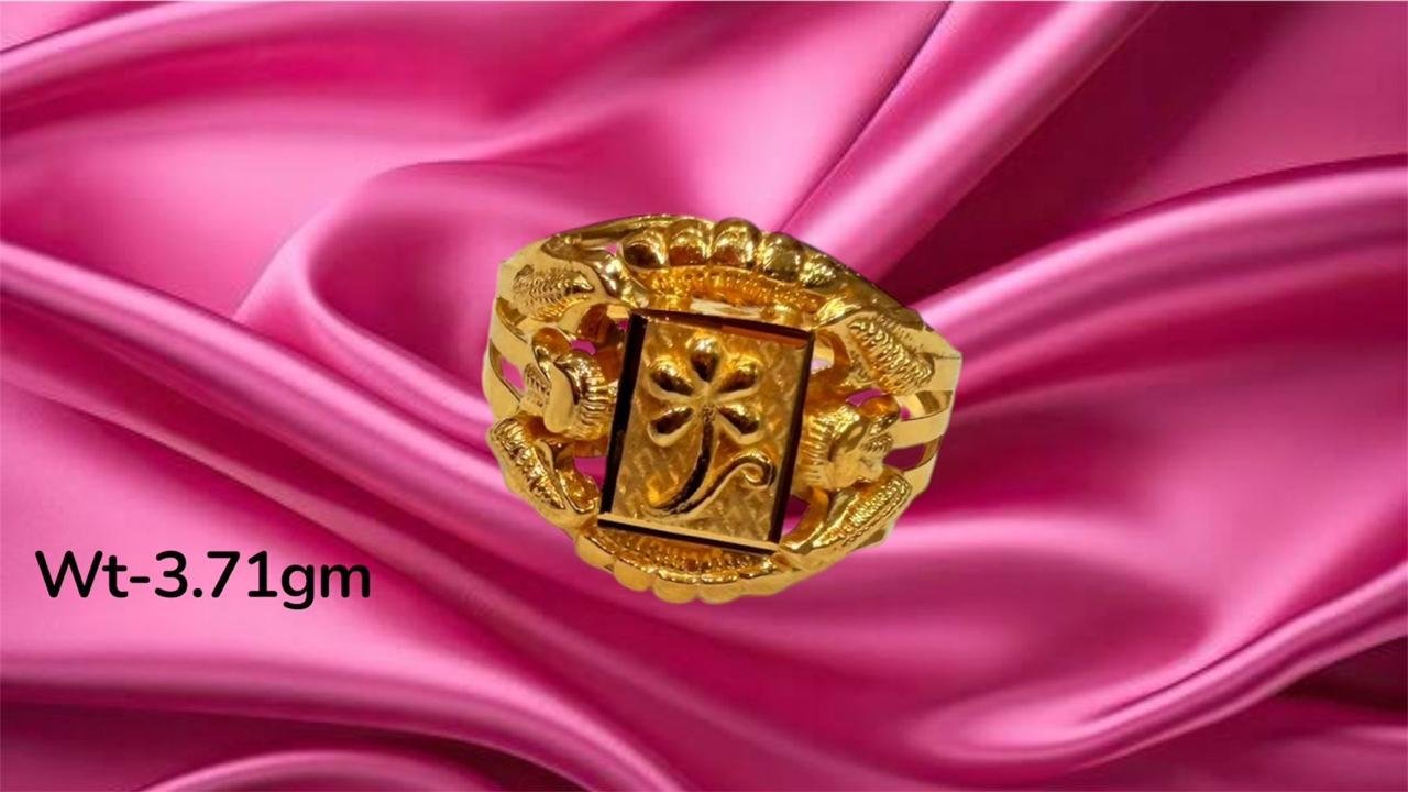 Gold ring styled shot